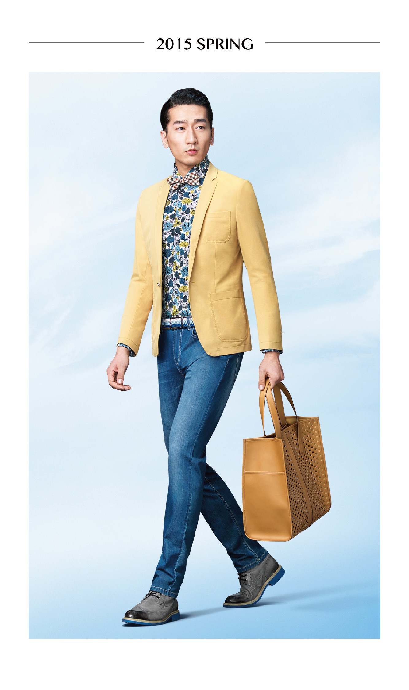 柒牌2015春季新品男装轻装登场